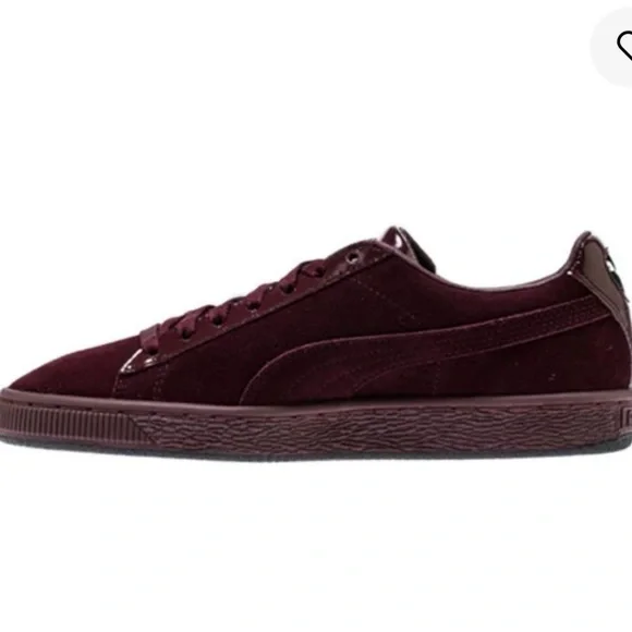 Puma Women's Burgundy Sneakers - Picture 4 of 9